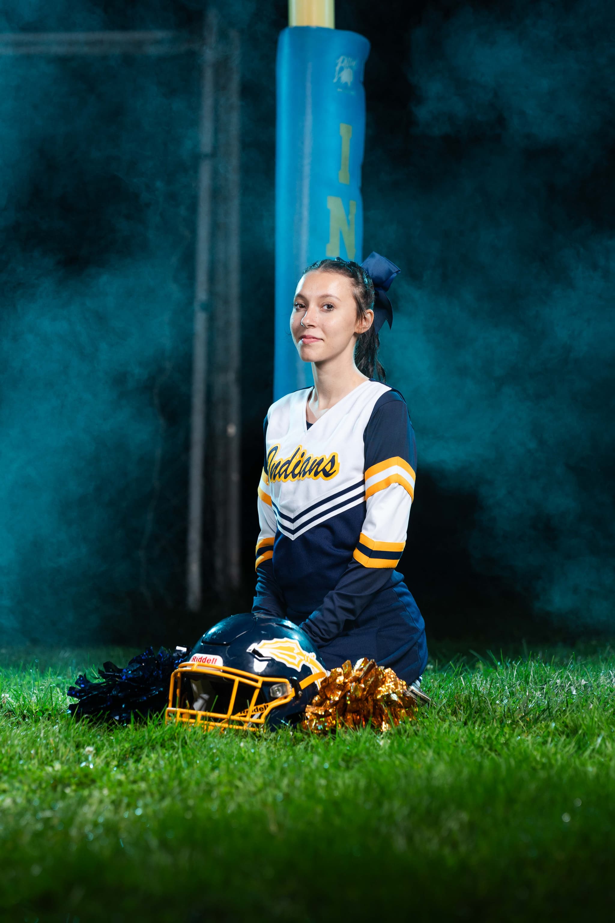 Cowanesque Valley cheer media day photo, Westfield PA