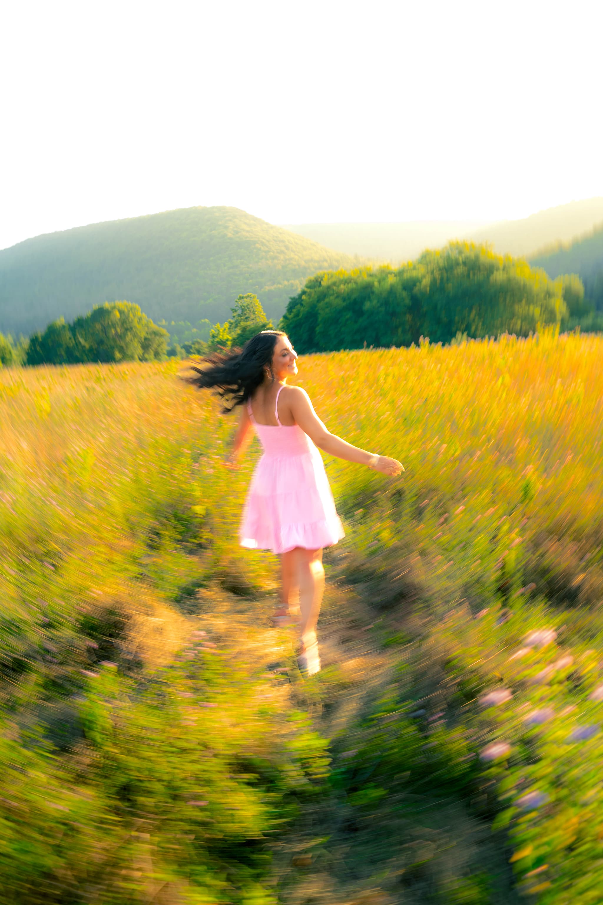 Mackenzie C. senior portrait, Ives Run PA